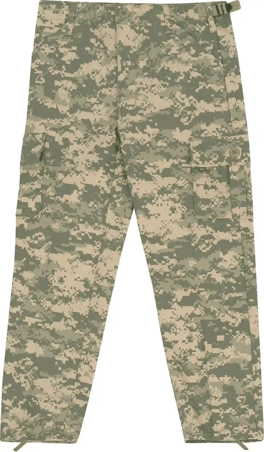 Rothco Kids Digital Camo Bdu Pants - Acu / s