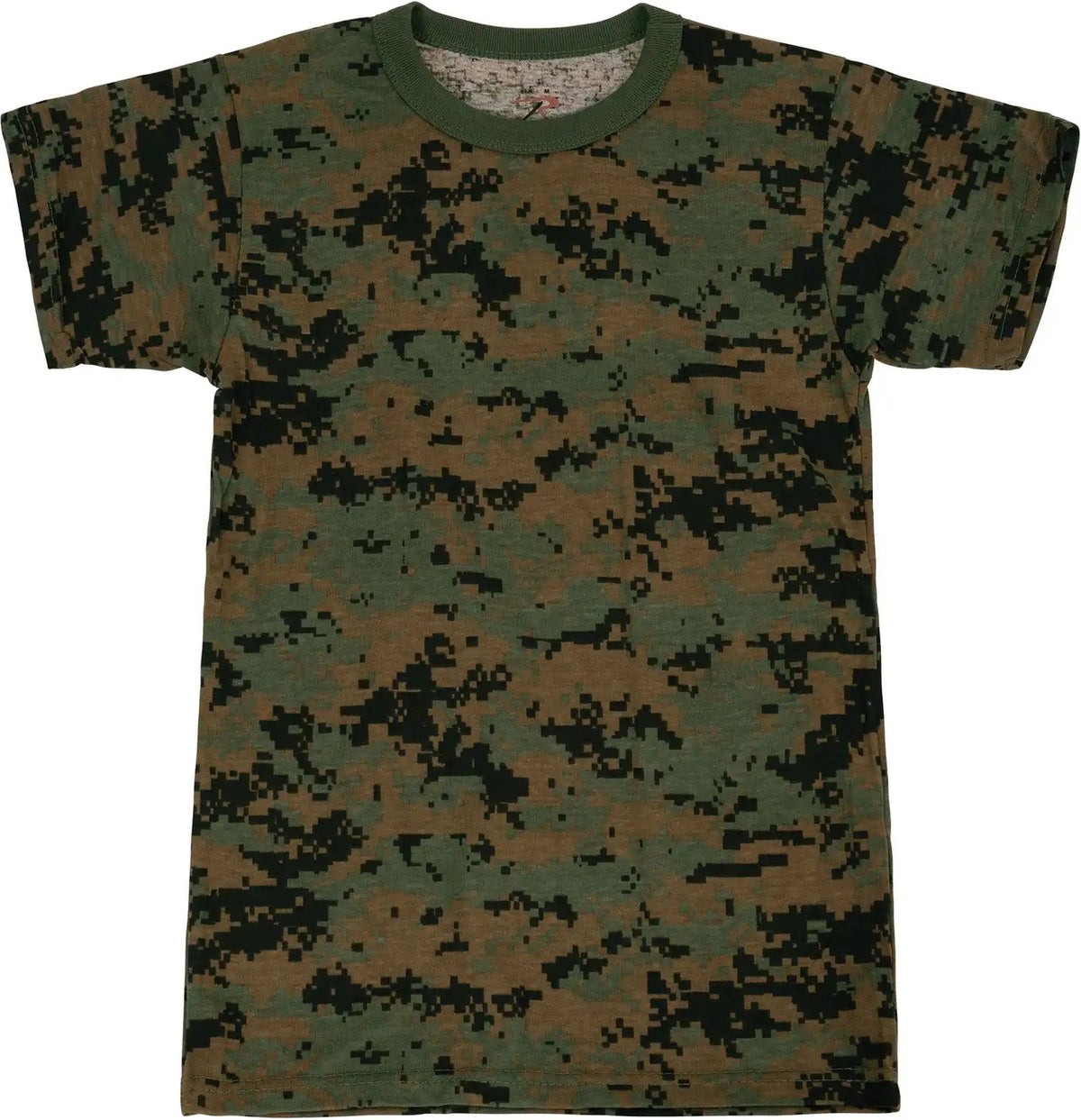 Rothco Kids Digital Camo t Shirt Woodland / Xs