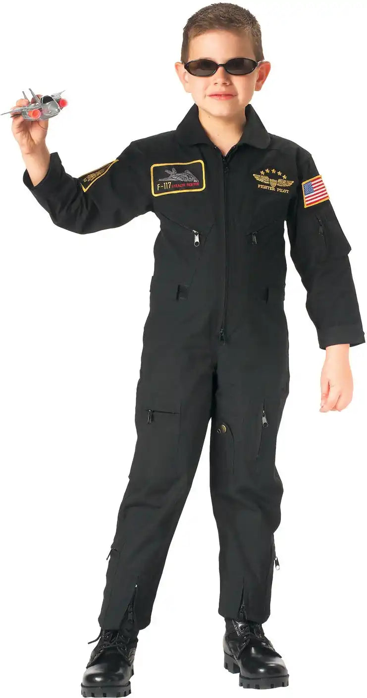 Rothco Kid’s Flight Coverall with Patches Olive Drab