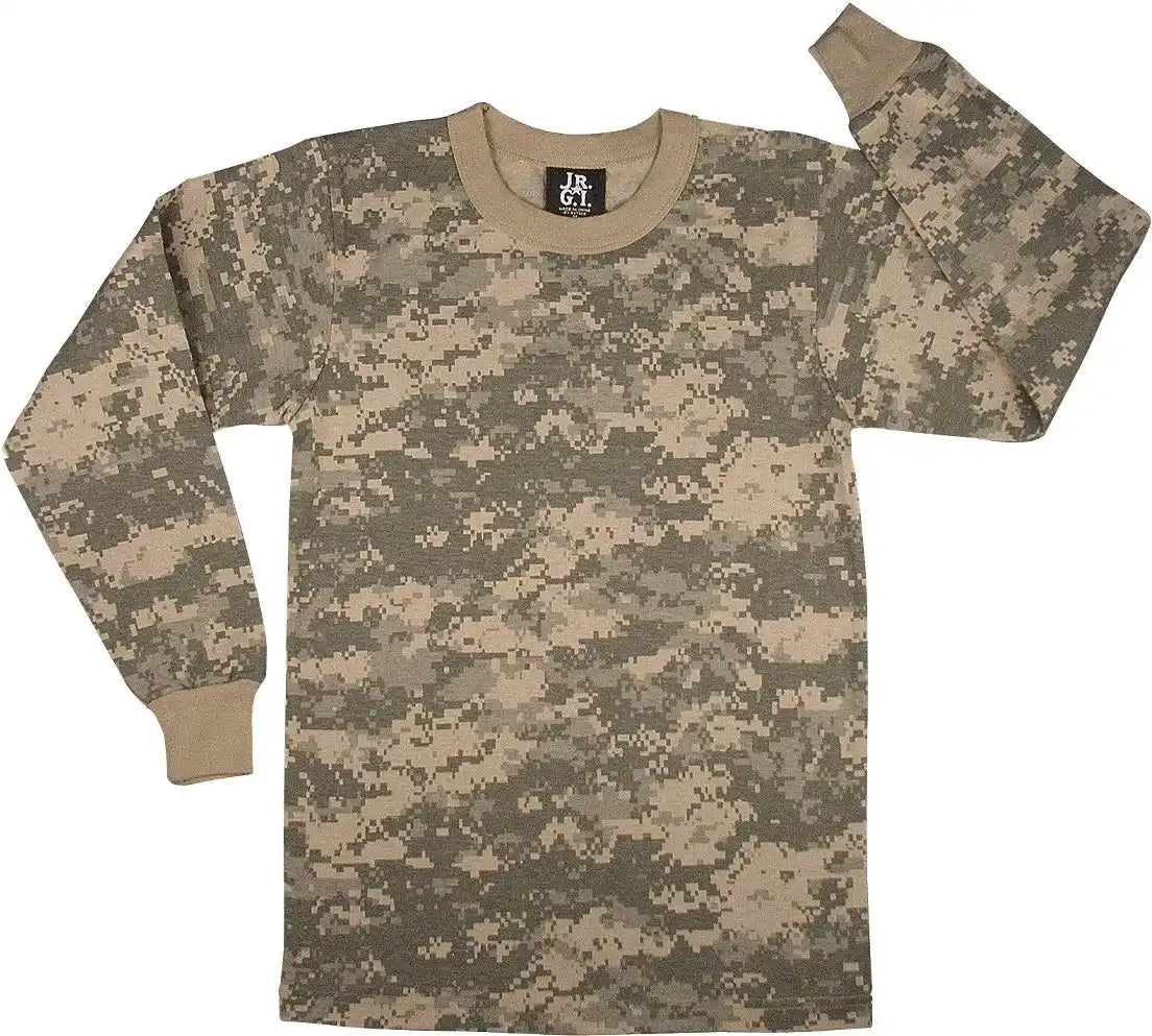 Rothco Kids Long Sleeve Camo t Shirt