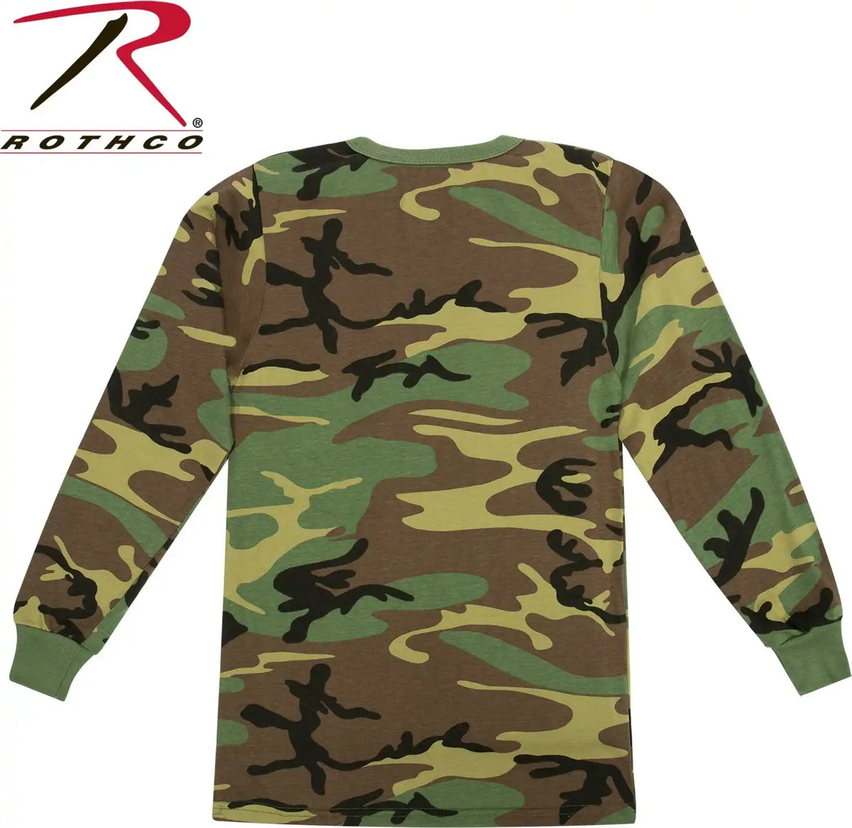Rothco Kids Long Sleeve Camo t Shirt