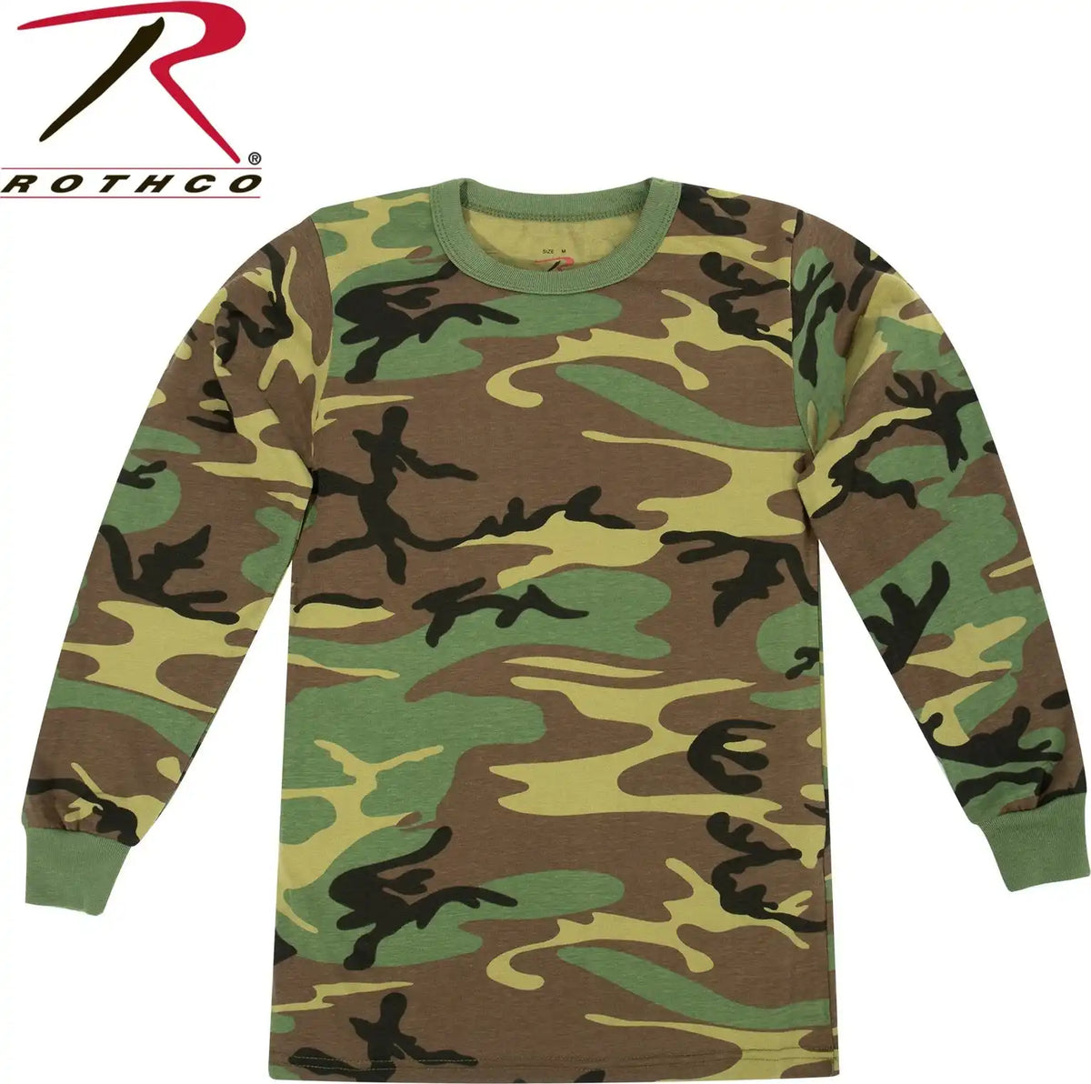 Rothco Kids Long Sleeve Camo t Shirt