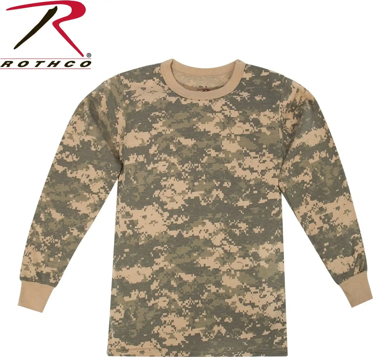 Rothco Kids Long Sleeve Camo t Shirt
