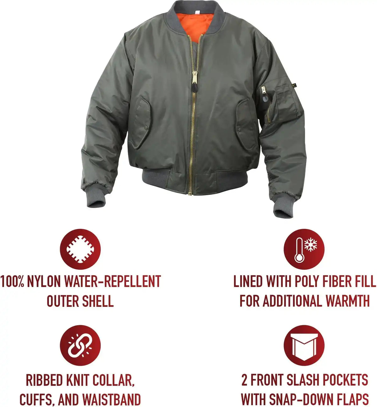 Rothco Kids Ma 1 Flight Jackets