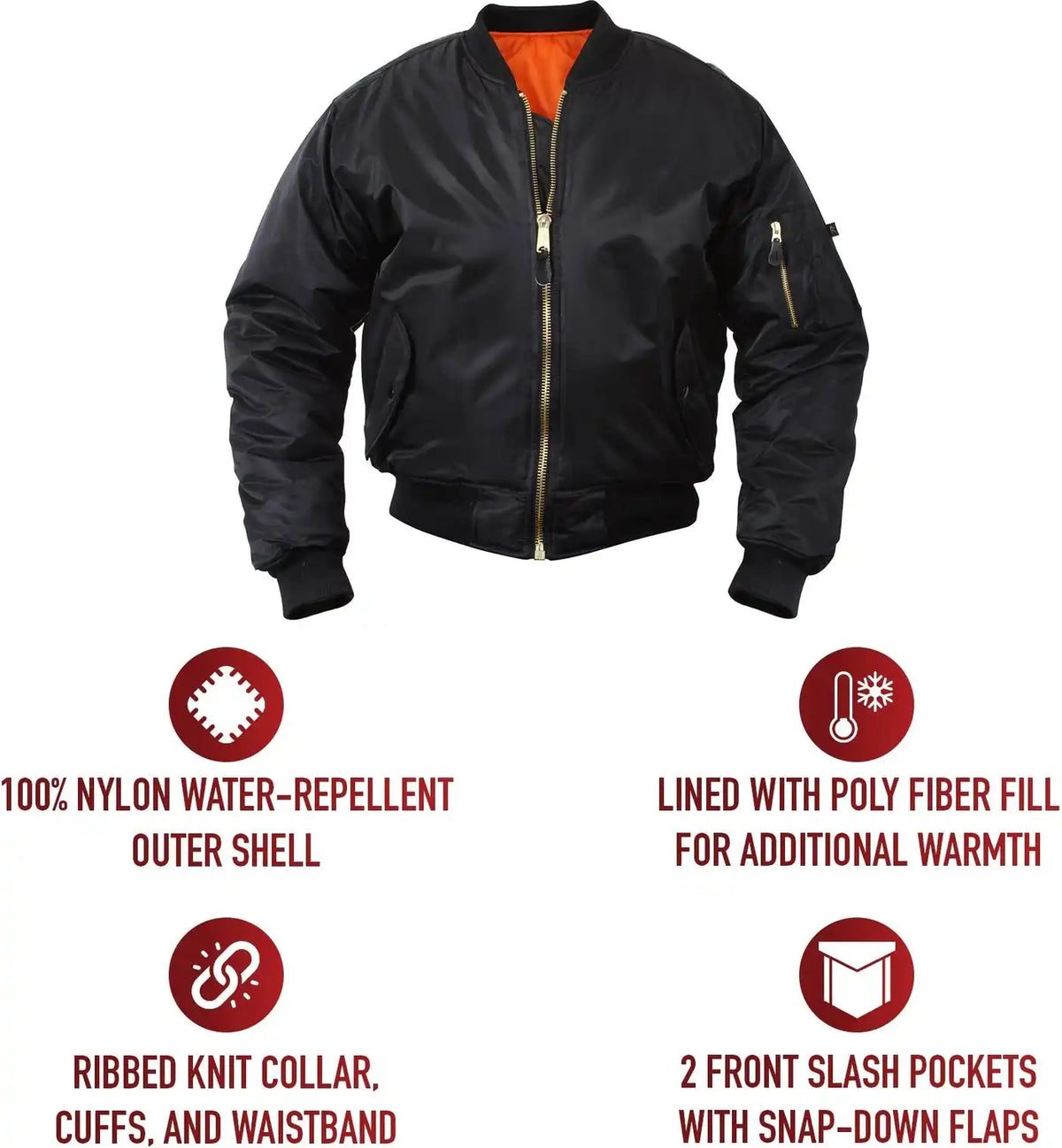 Rothco Kids Ma 1 Flight Jackets