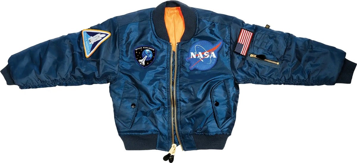 Rothco Kids Nasa Ma 1 Flight Jacket