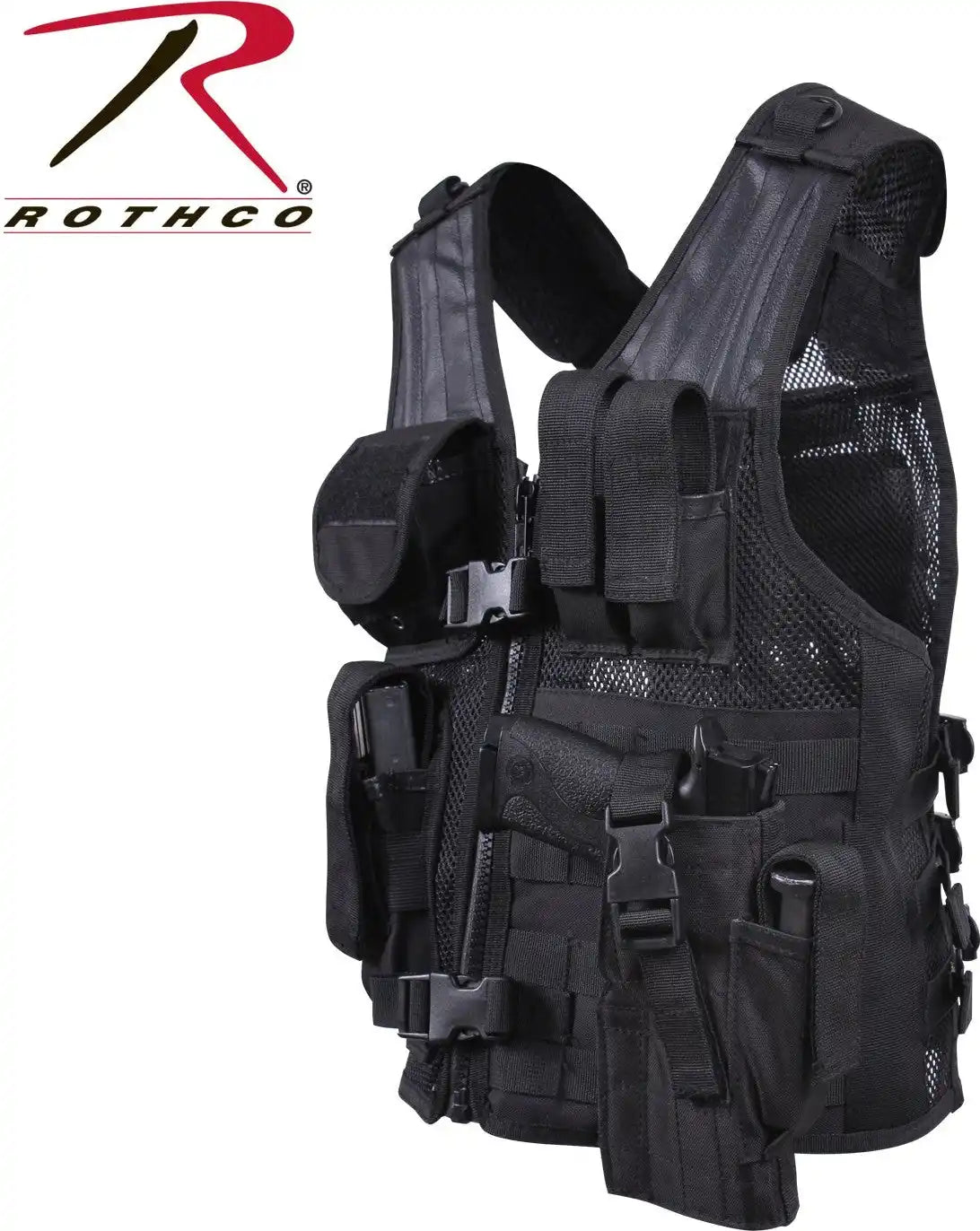 Rothco Kid’s Tactical Cross Draw Vest