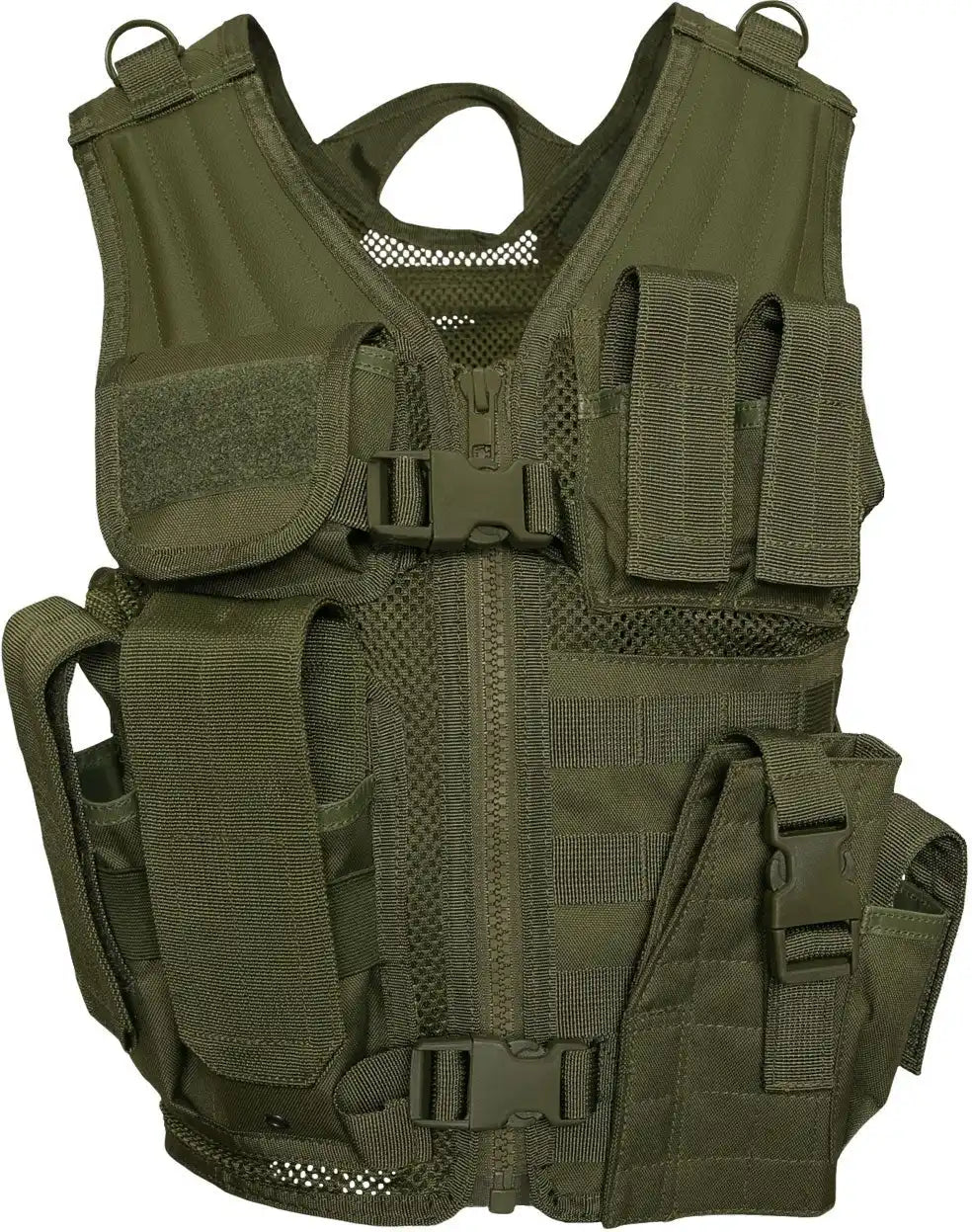 Rothco Kid’s Tactical Cross Draw Vest Olive Drab