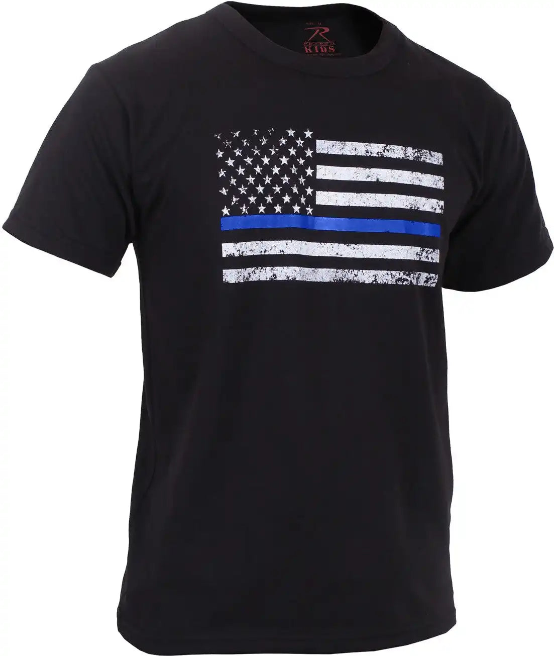 Rothco Kids Thin Blue Line us Flag t Shirt
