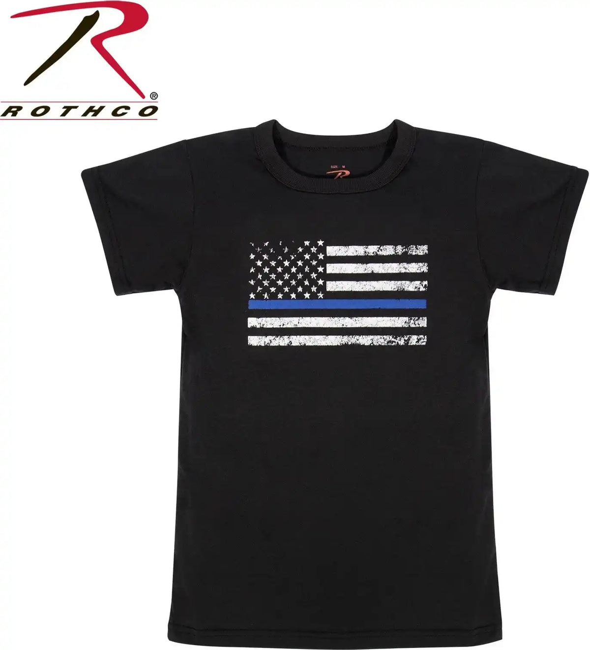 Rothco Kids Thin Blue Line us Flag t Shirt