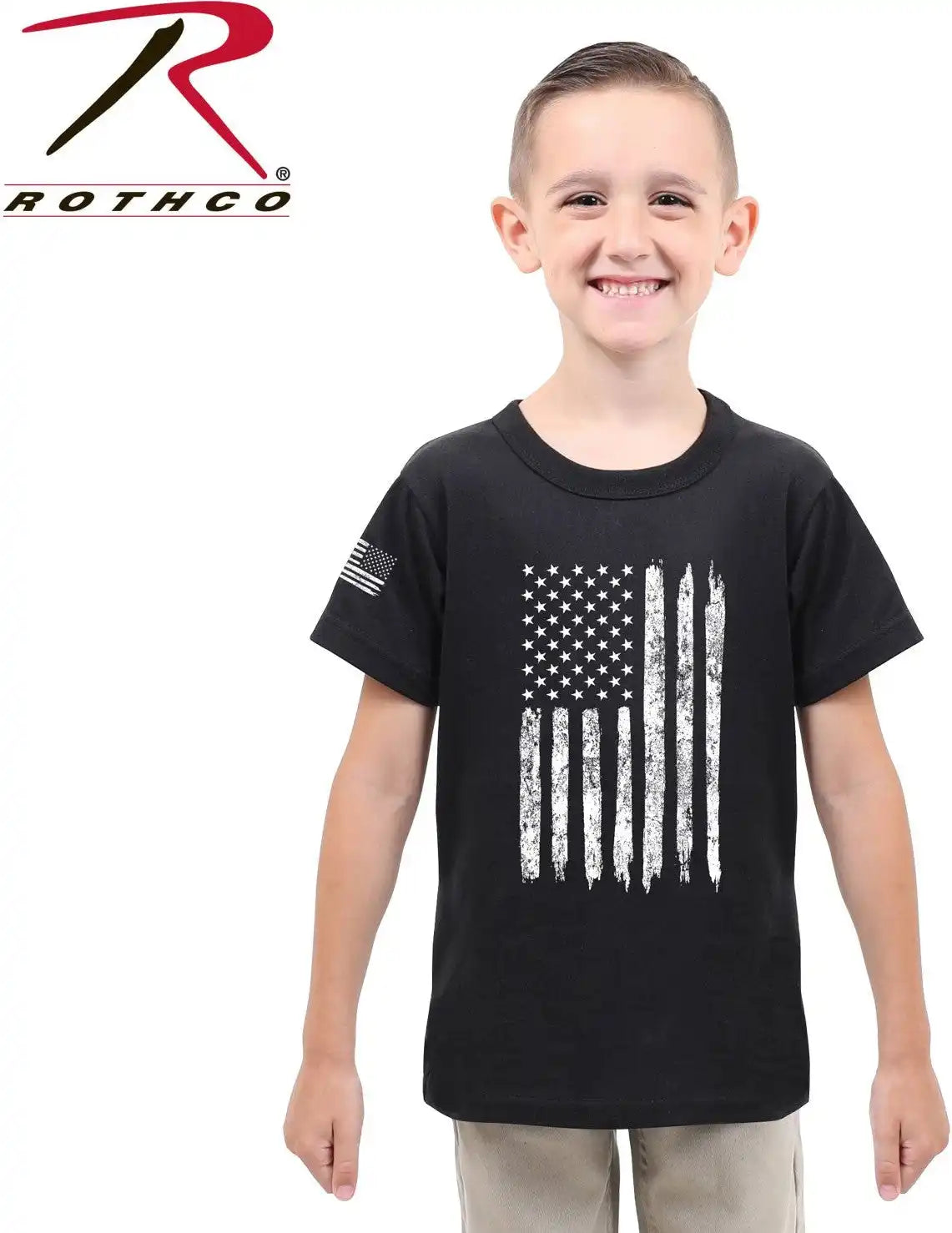Rothco Kids us Flag T-shirt