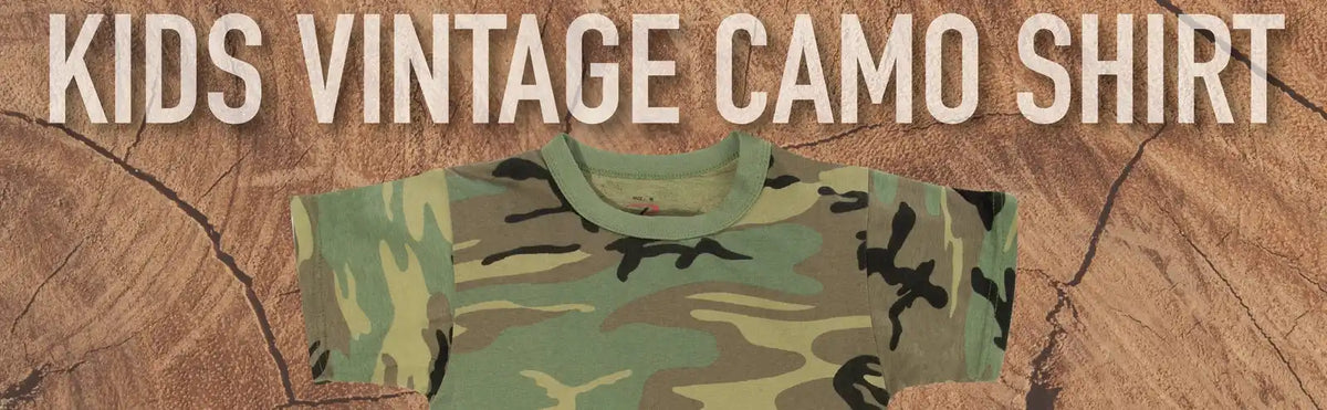 Rothco Kids Vintage Camo t Shirt