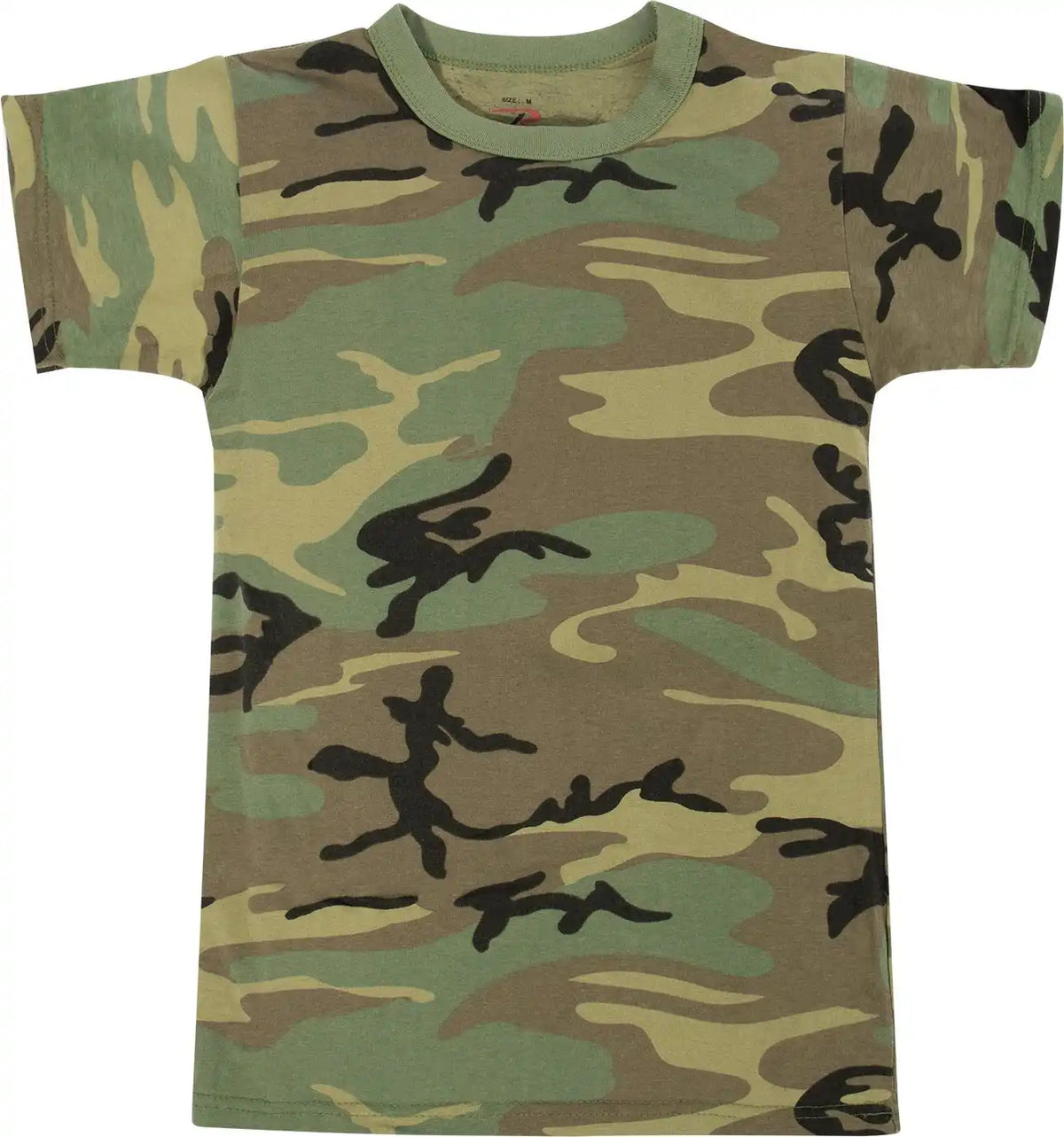Rothco Kids Vintage Camo t Shirt Woodland / Xs