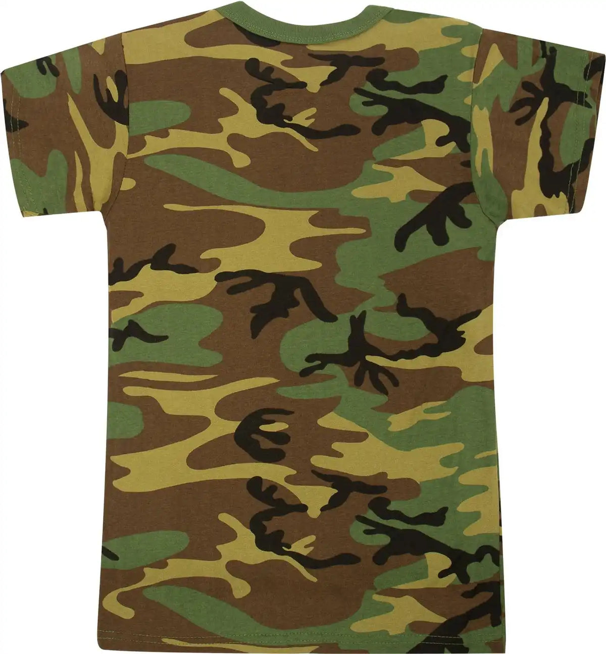 Rothco Kids Woodland Camo Heavyweight t Shirt