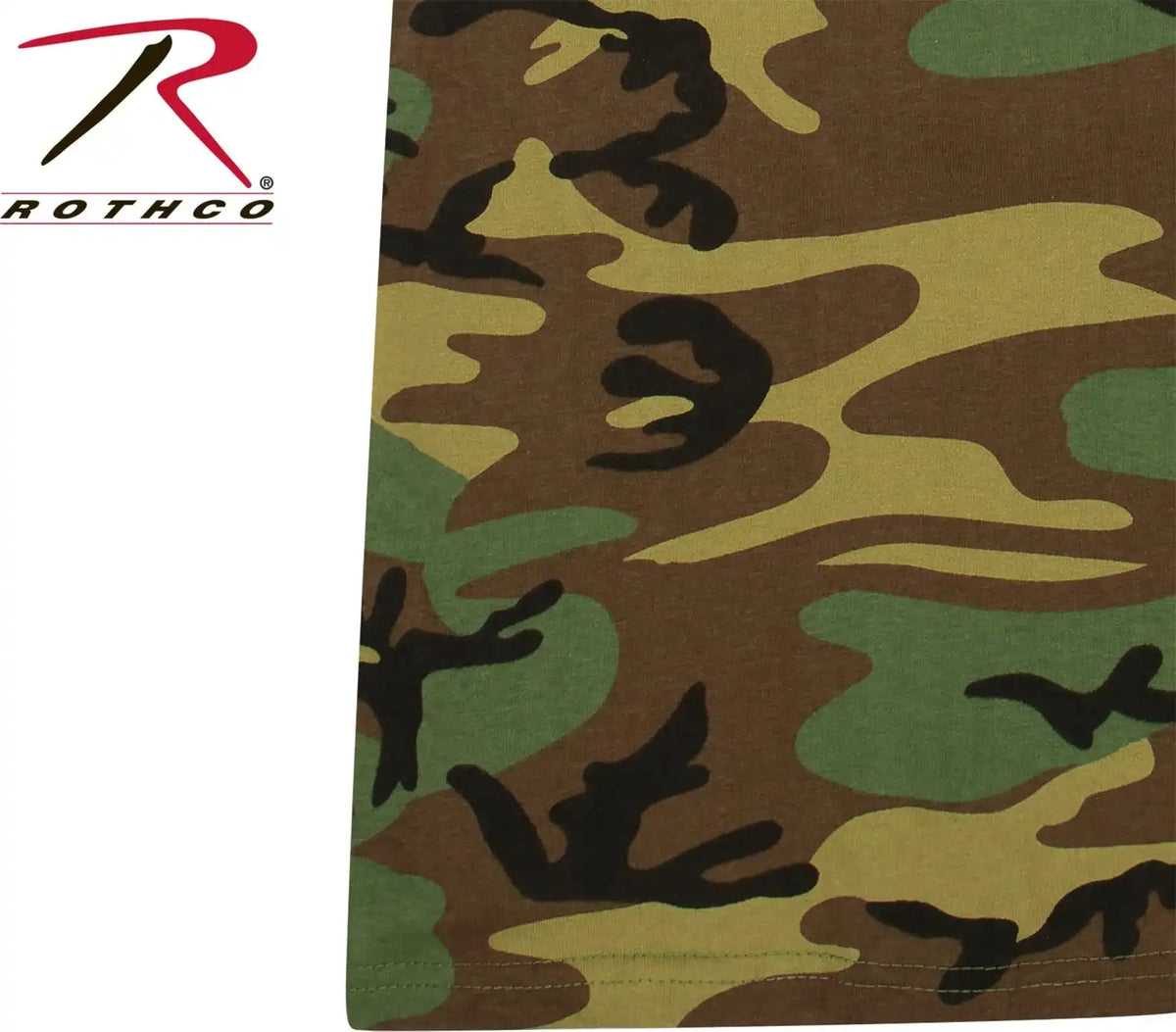 Rothco Kids Woodland Camo Heavyweight t Shirt