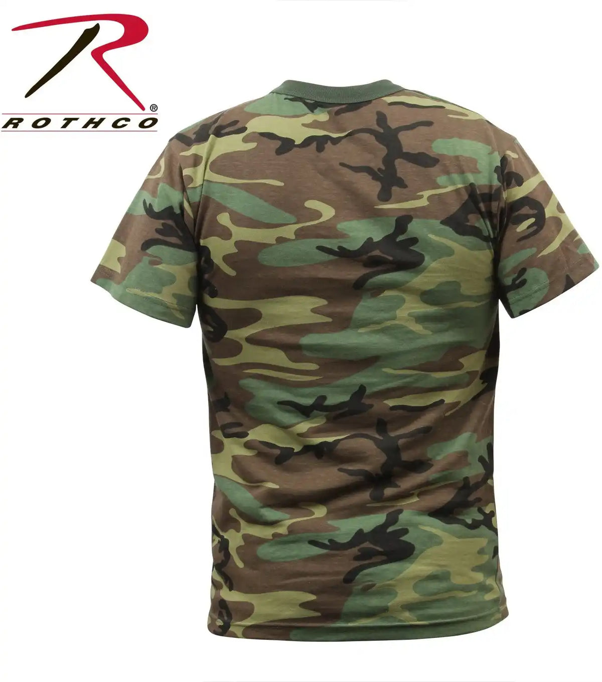 Rothco Kids Woodland Camo Heavyweight t Shirt