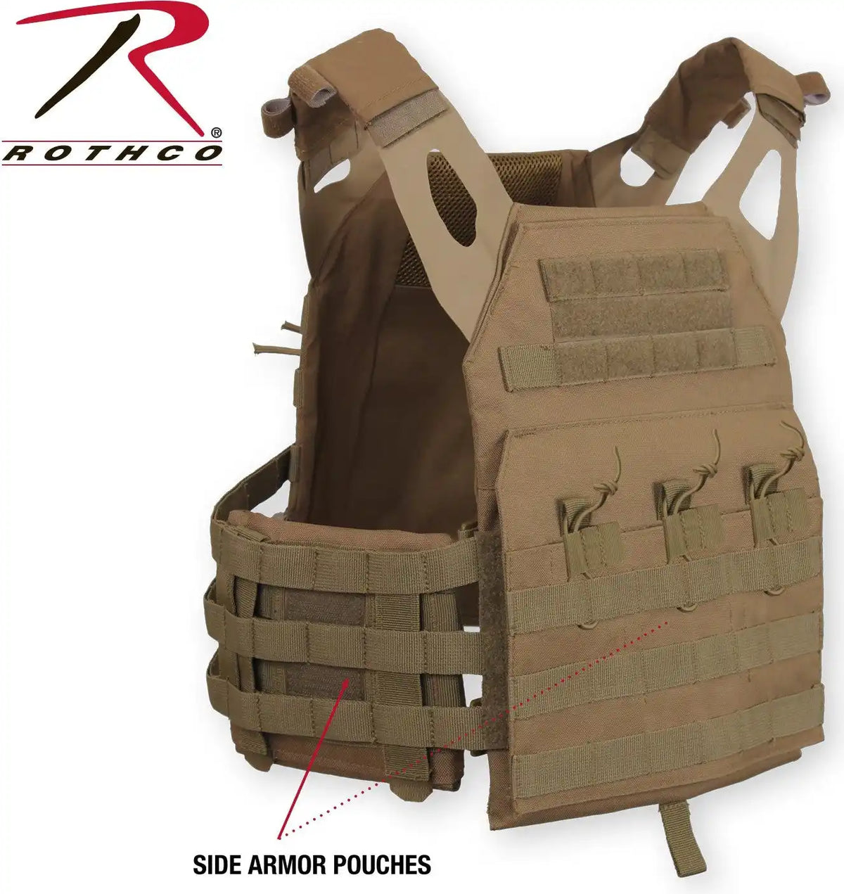 Rothco Lacv (lightweight Armor Carrier Vest) Side Pouch Set