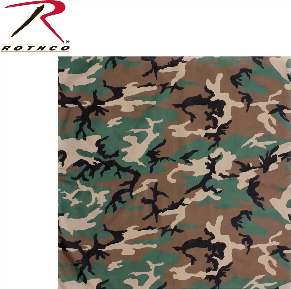 Rothco Large Camo Bandana 27 x Inch