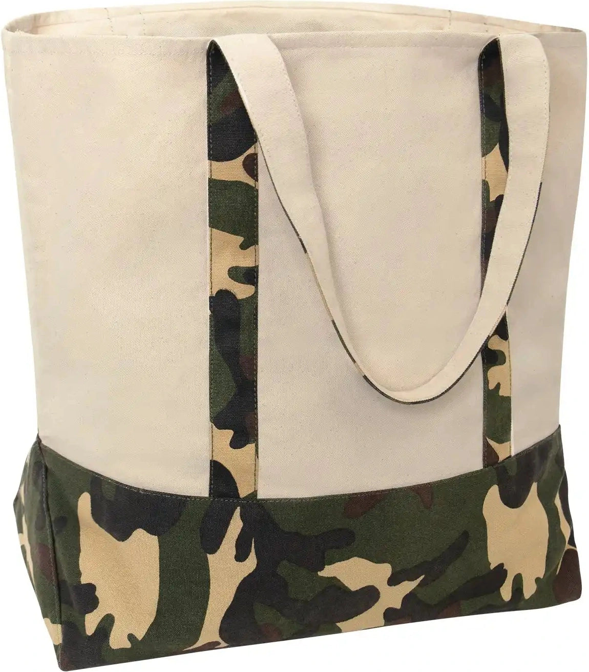 Rothco Large Camo Canvas Tote Bag Natural / one Size