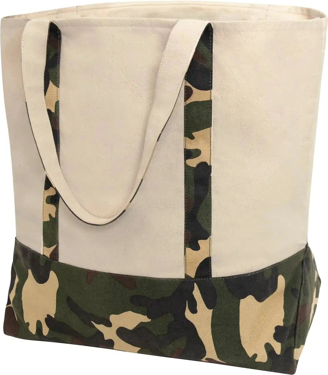 Rothco Large Camo Canvas Tote Bag Natural / one Size