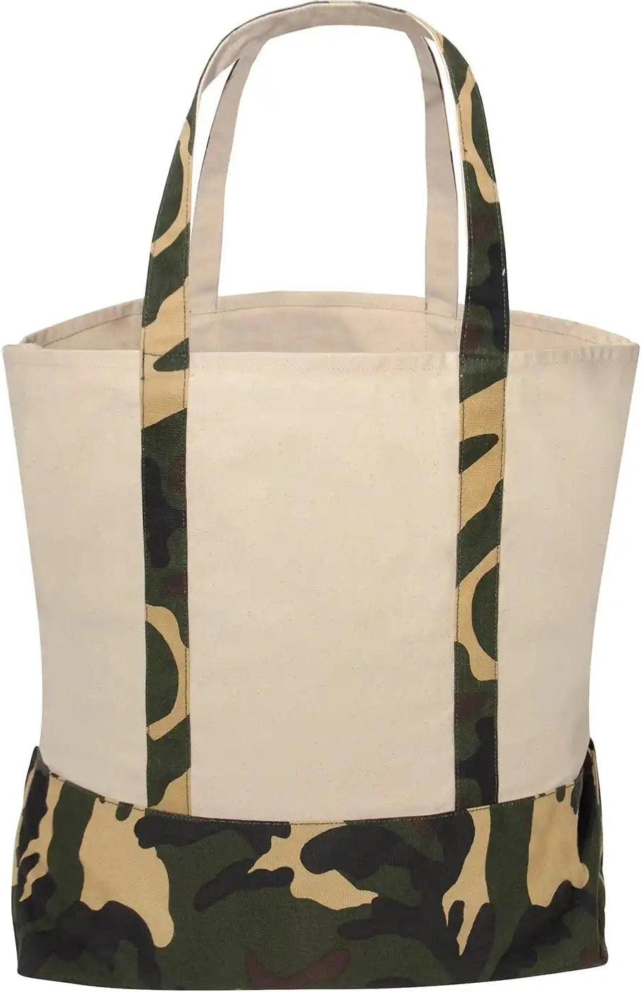 Rothco Large Camo Canvas Tote Bag Natural / one Size