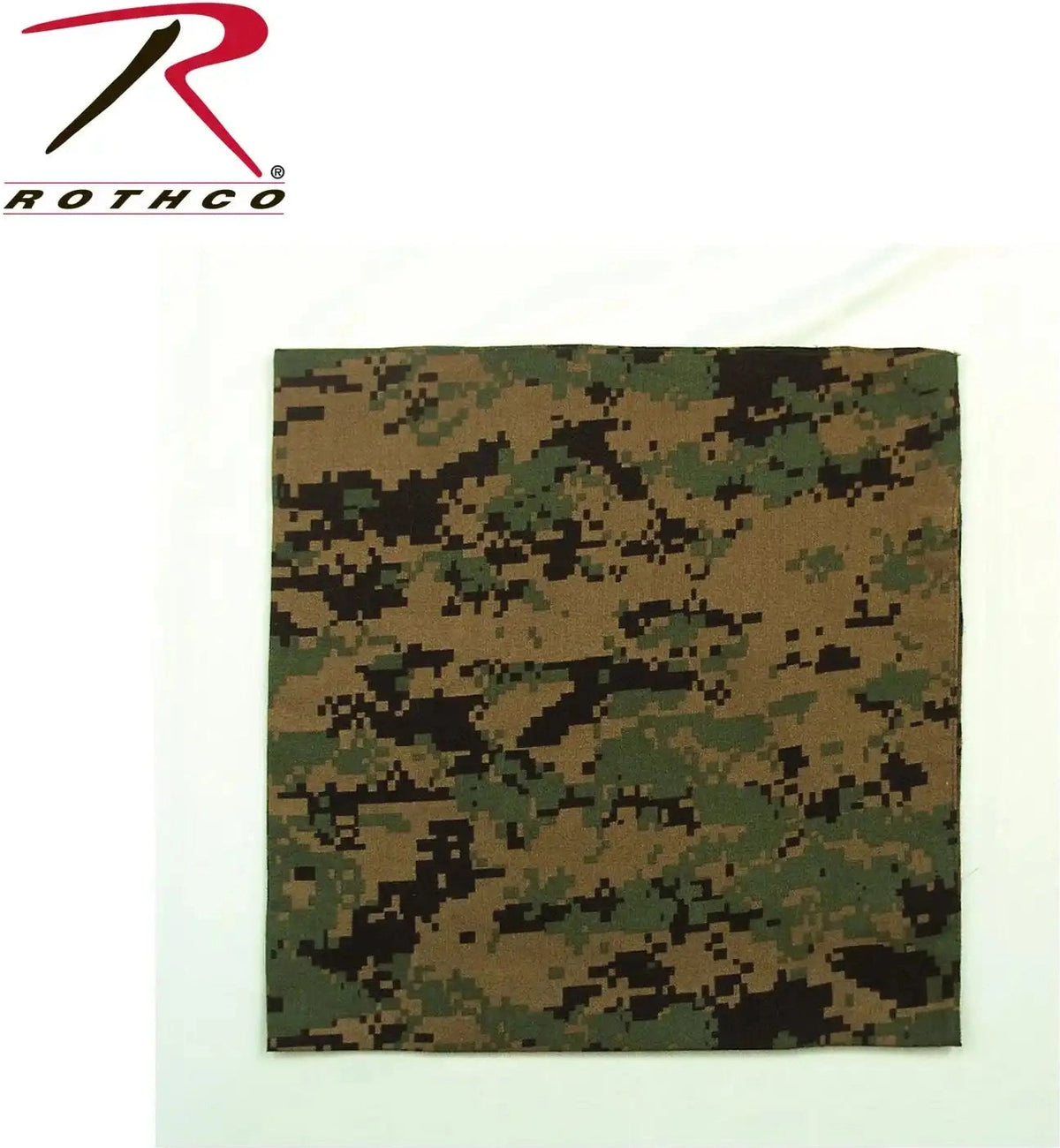Rothco Large Digital Camo Bandana