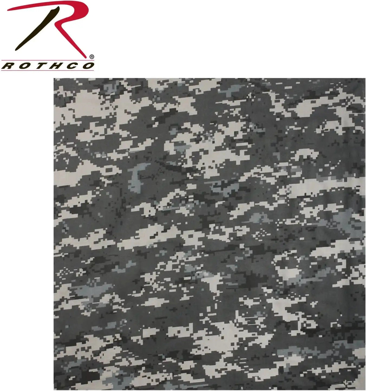 Rothco Large Digital Camo Bandana