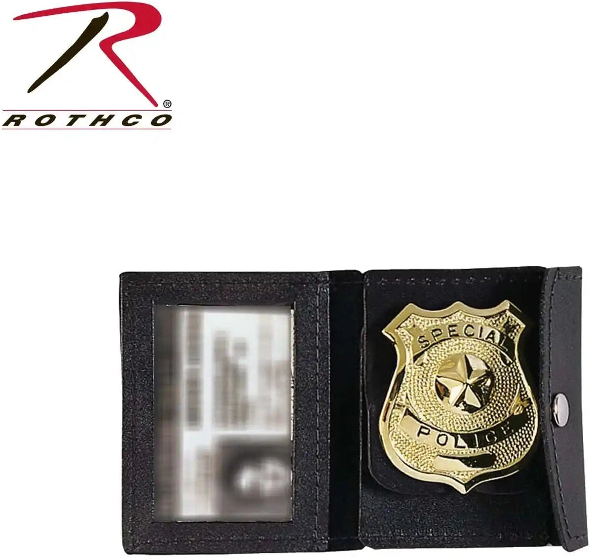 Rothco Leather Id Badge Holder
