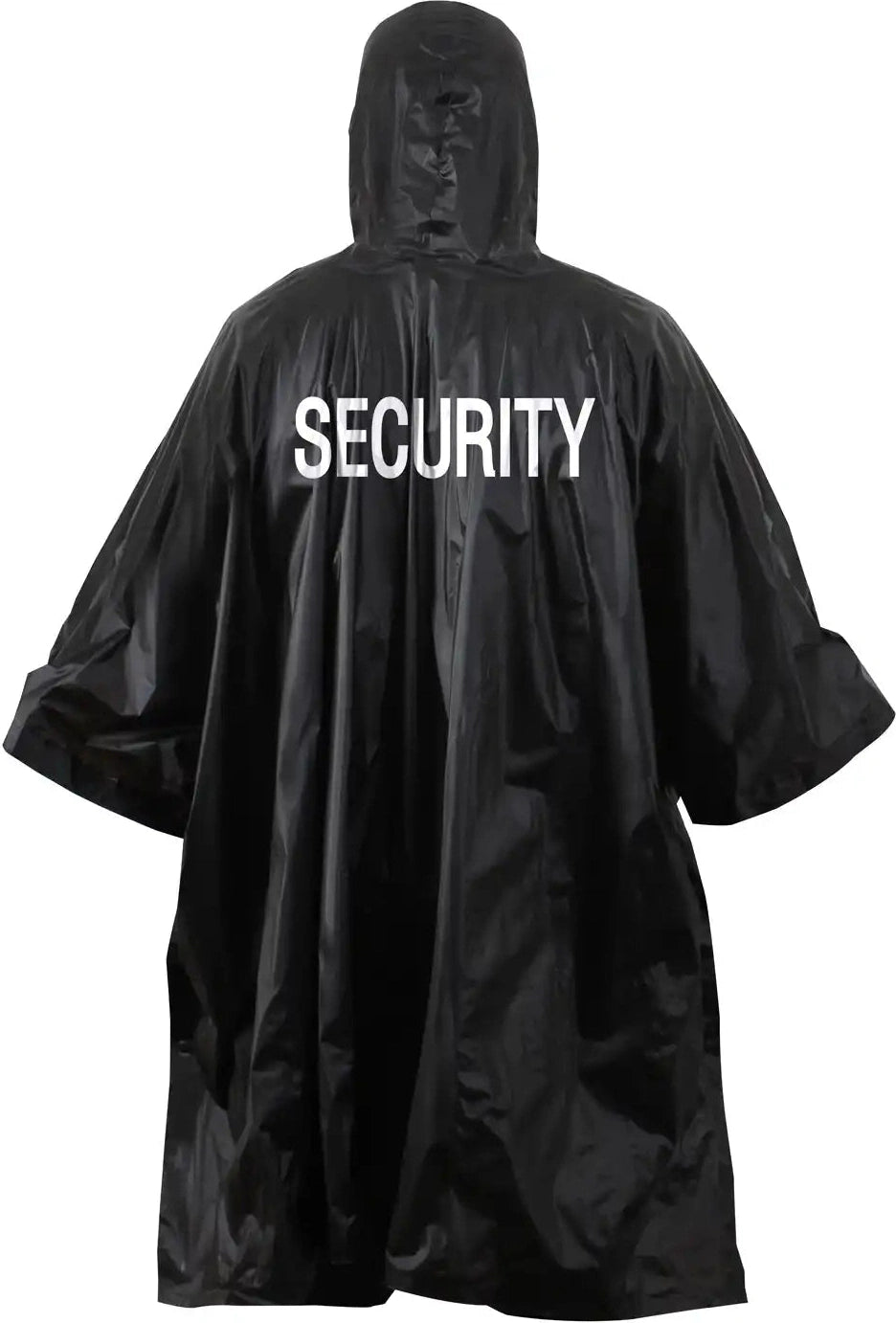 Rothco Lightweight Security Poncho Black / one Size