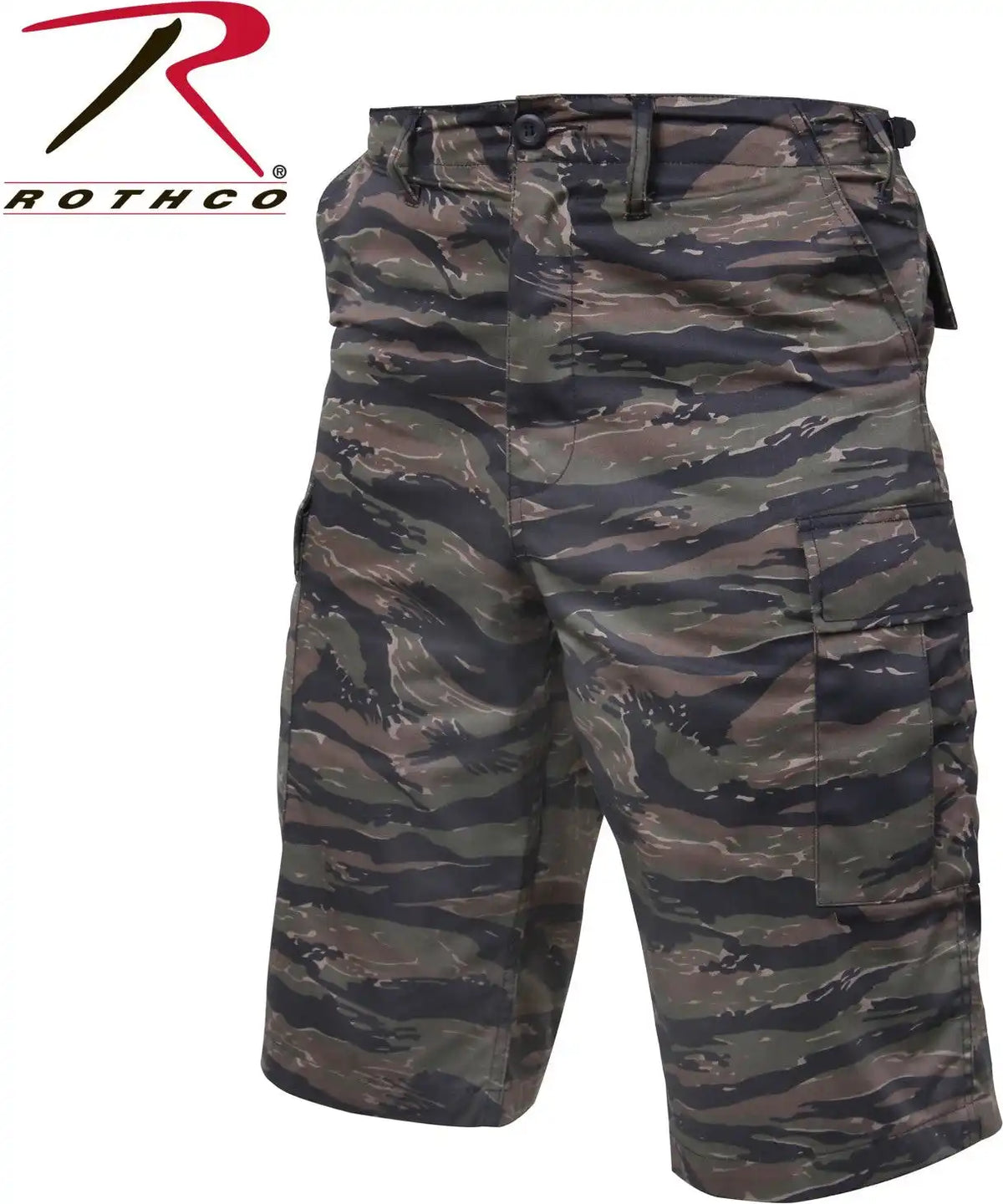 Rothco Long Length Camo Bdu Shorts