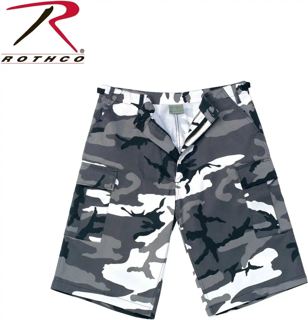 Rothco Long Length Camo Bdu Shorts