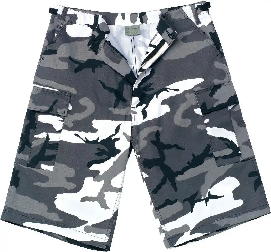Rothco Long Length Camo Bdu Shorts