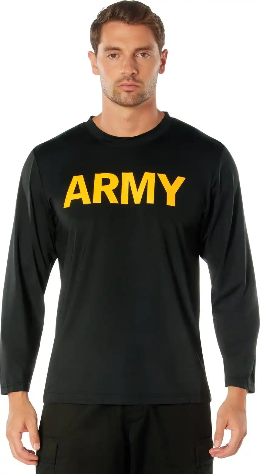 Rothco Long Sleeve Army Pt Shirt - s