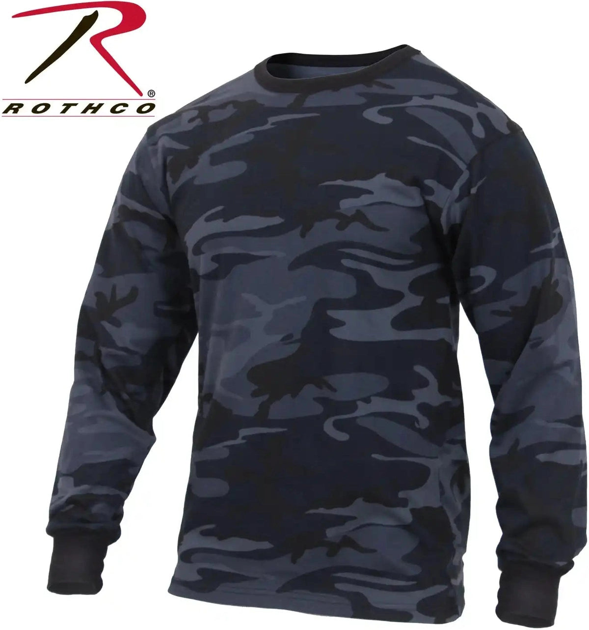 Rothco Long Sleeve Color Camo t Shirt