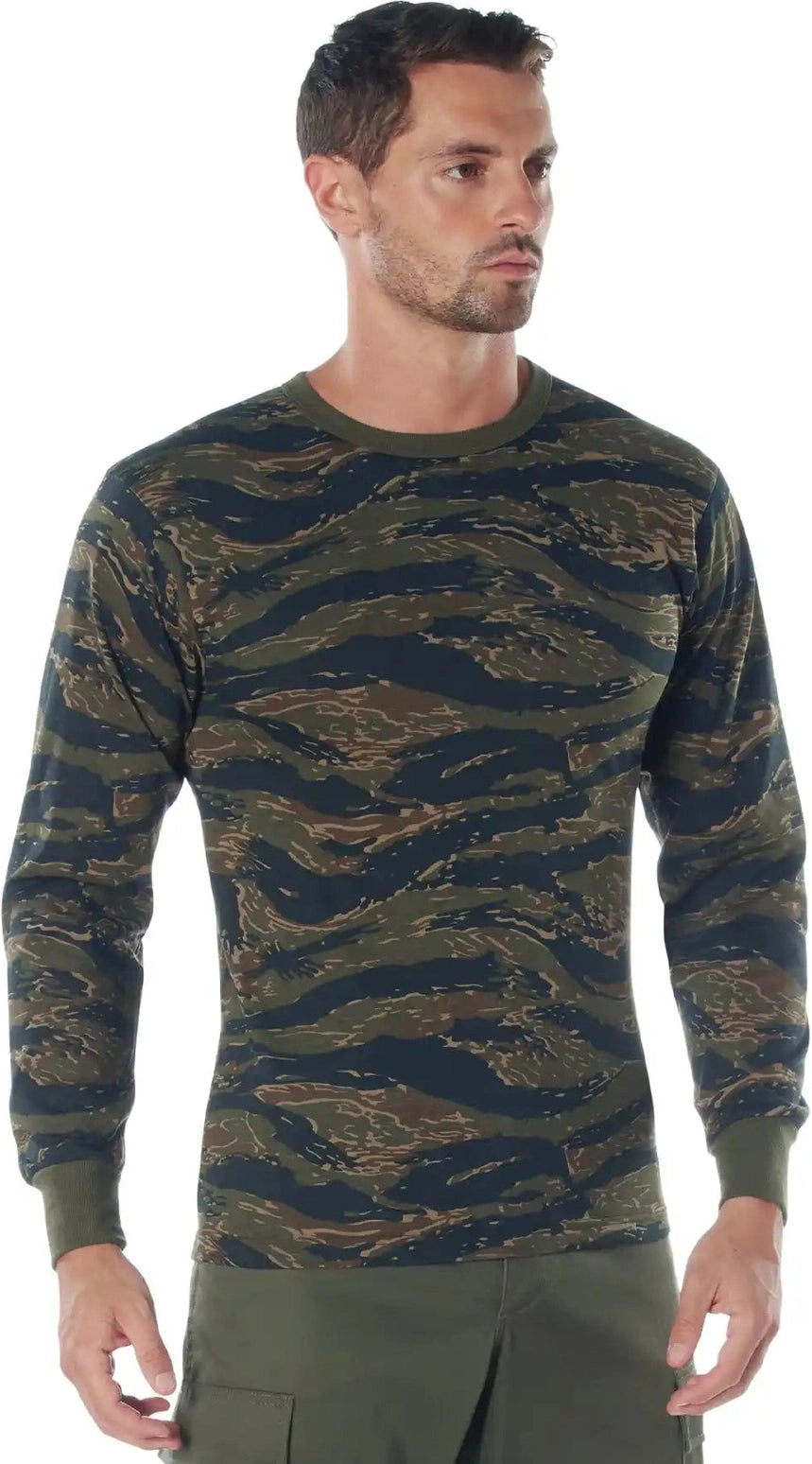 Rothco Long Sleeve Color Camo t Shirt