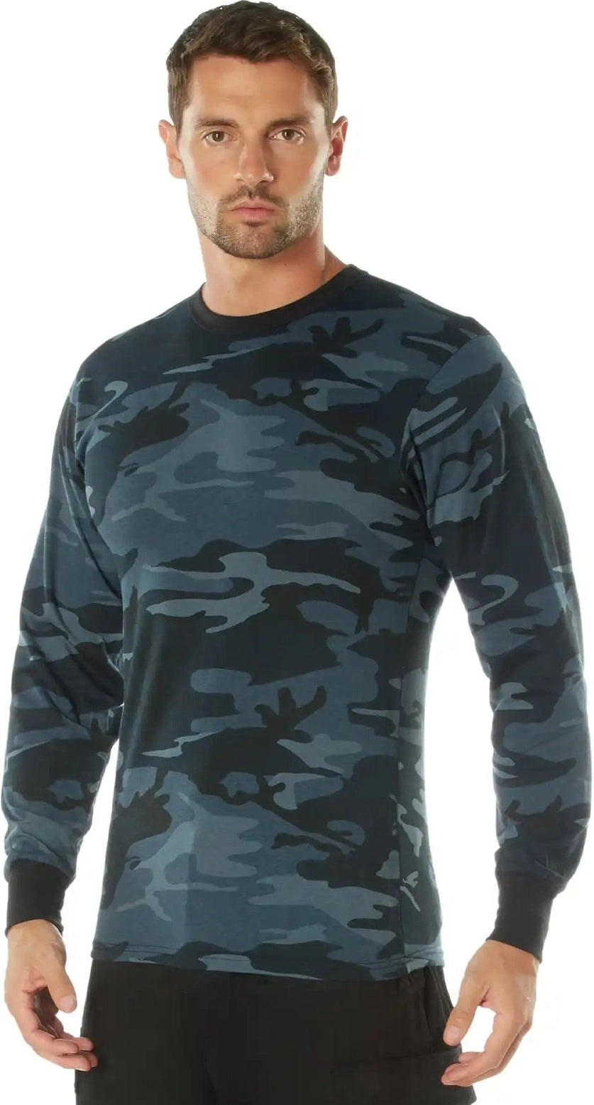 Rothco Long Sleeve Color Camo t Shirt