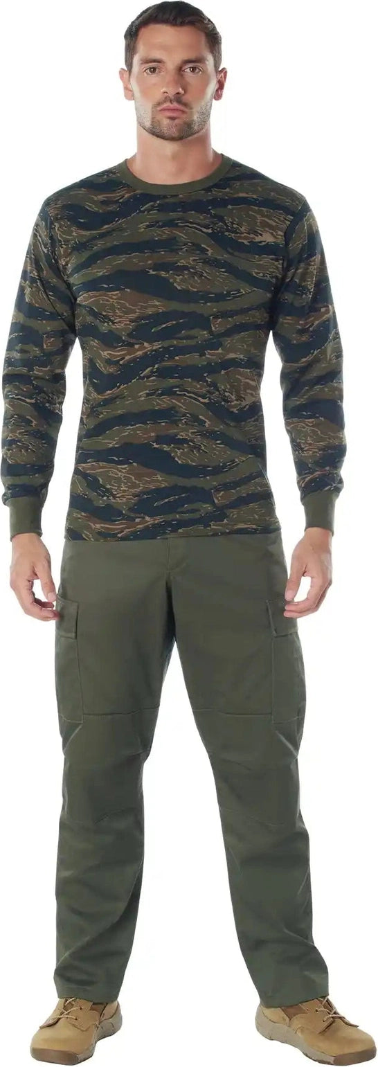 Rothco Long Sleeve Color Camo t Shirt