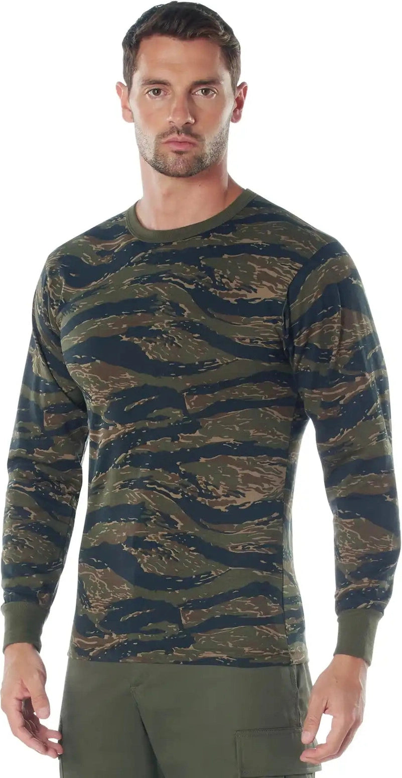 Rothco Long Sleeve Color Camo t Shirt