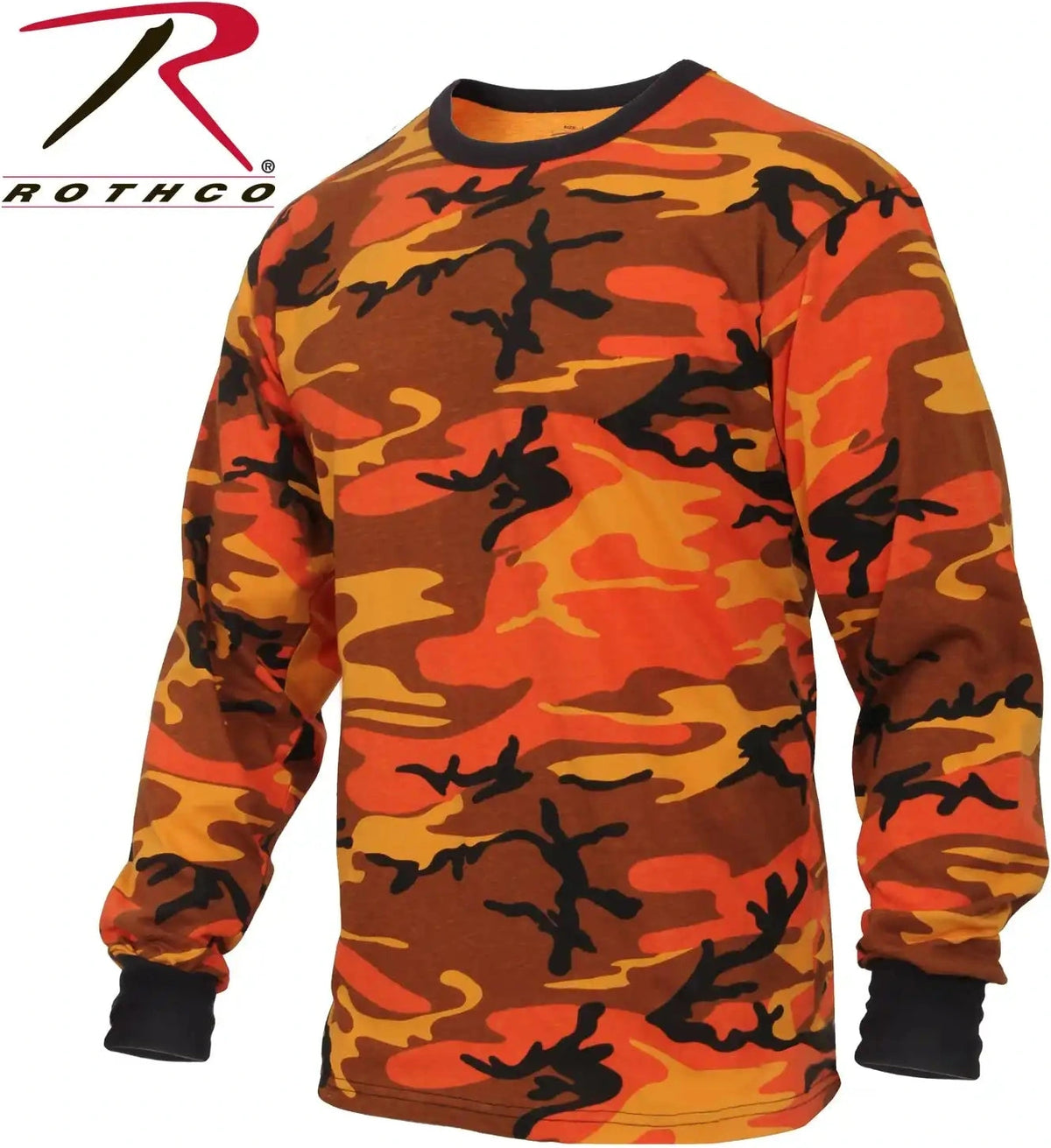 Rothco Long Sleeve Color Camo t Shirt