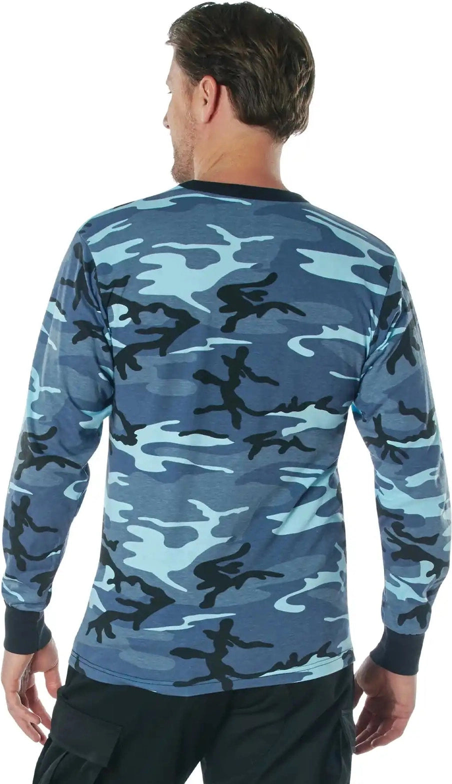 Rothco Long Sleeve Color Camo t Shirt