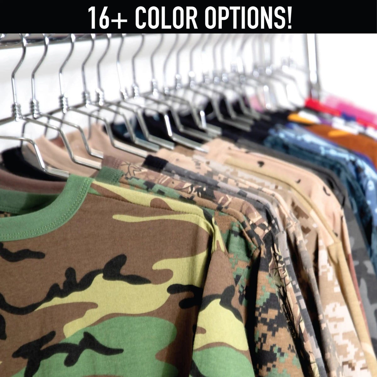 Rothco Long Sleeve Color Camo t Shirt