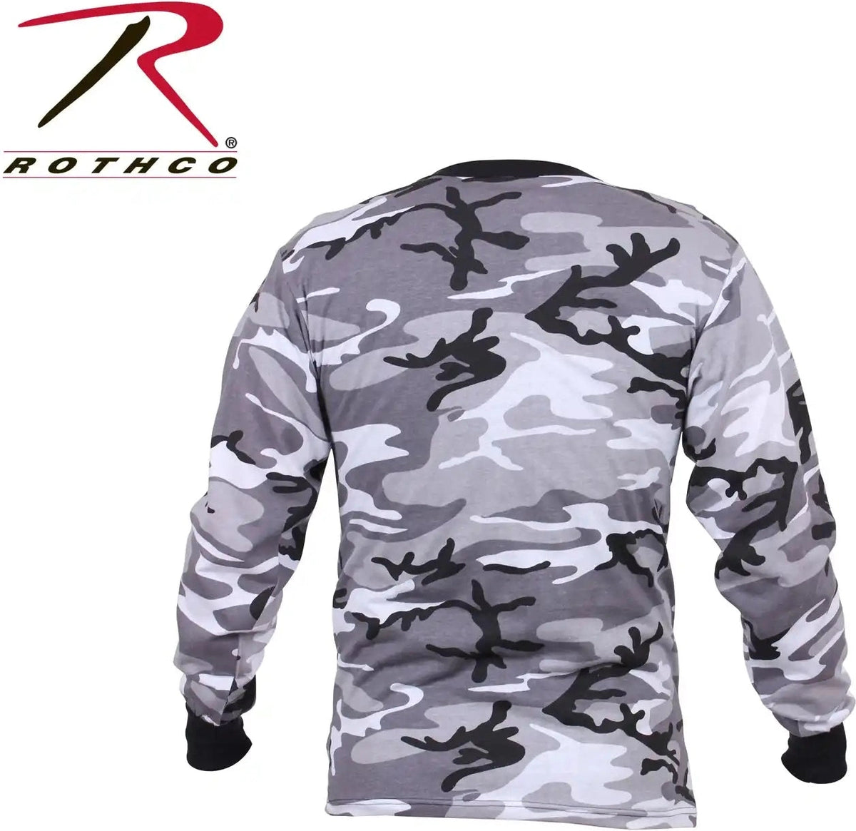 Rothco Long Sleeve Color Camo t Shirt
