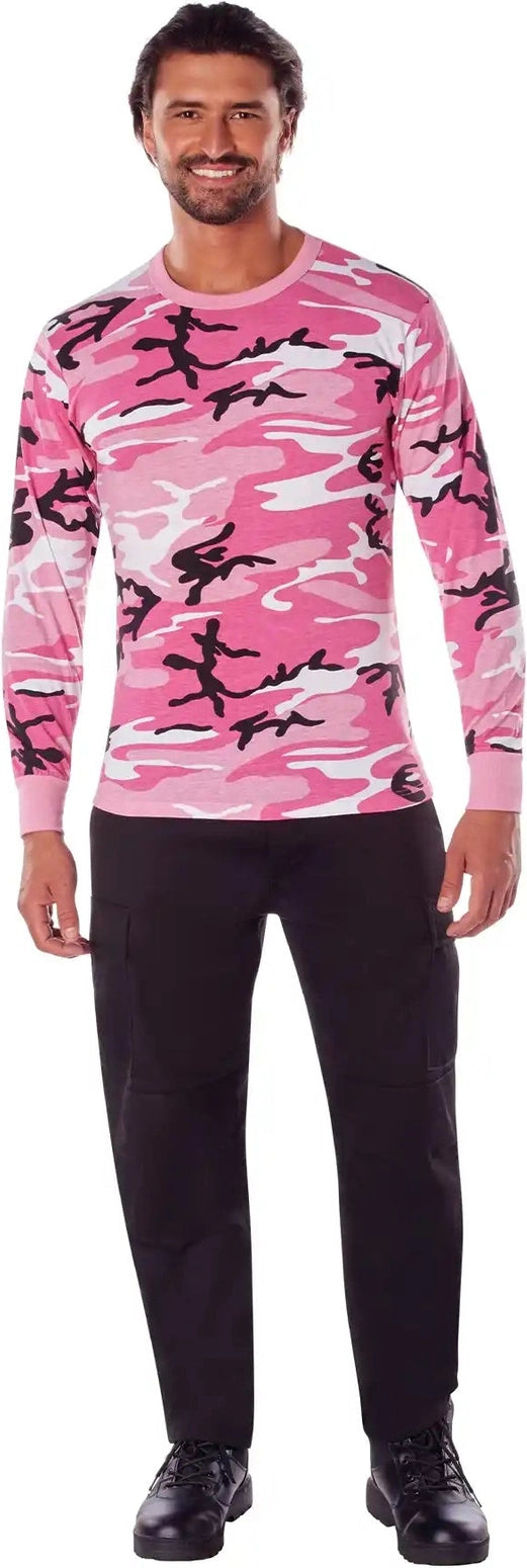 Rothco Long Sleeve Color Camo t Shirt
