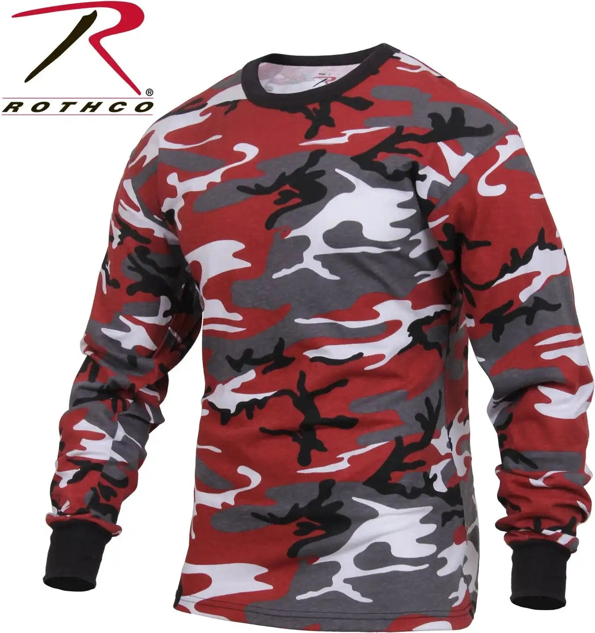Rothco Long Sleeve Color Camo t Shirt