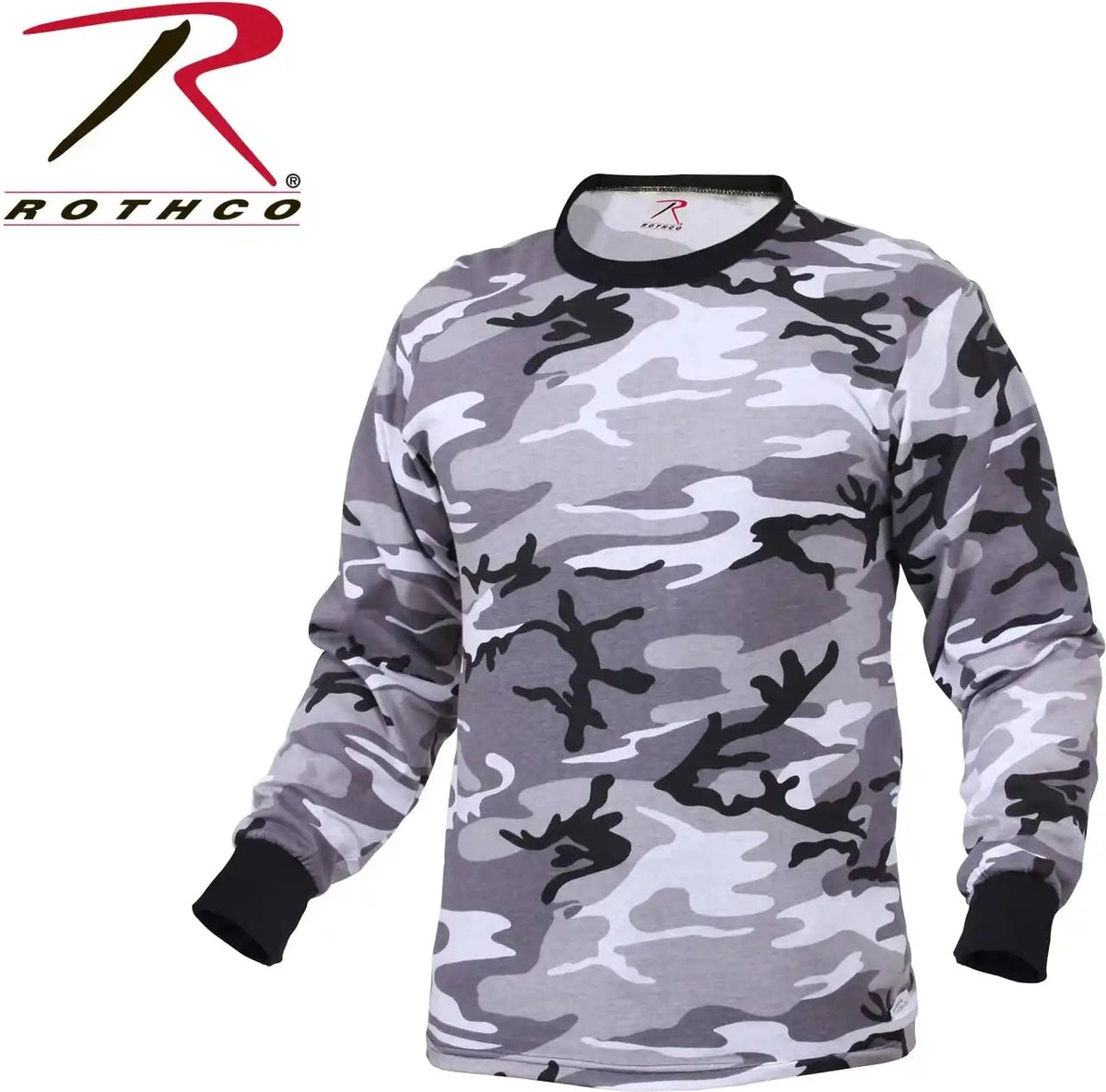 Rothco Long Sleeve Color Camo t Shirt