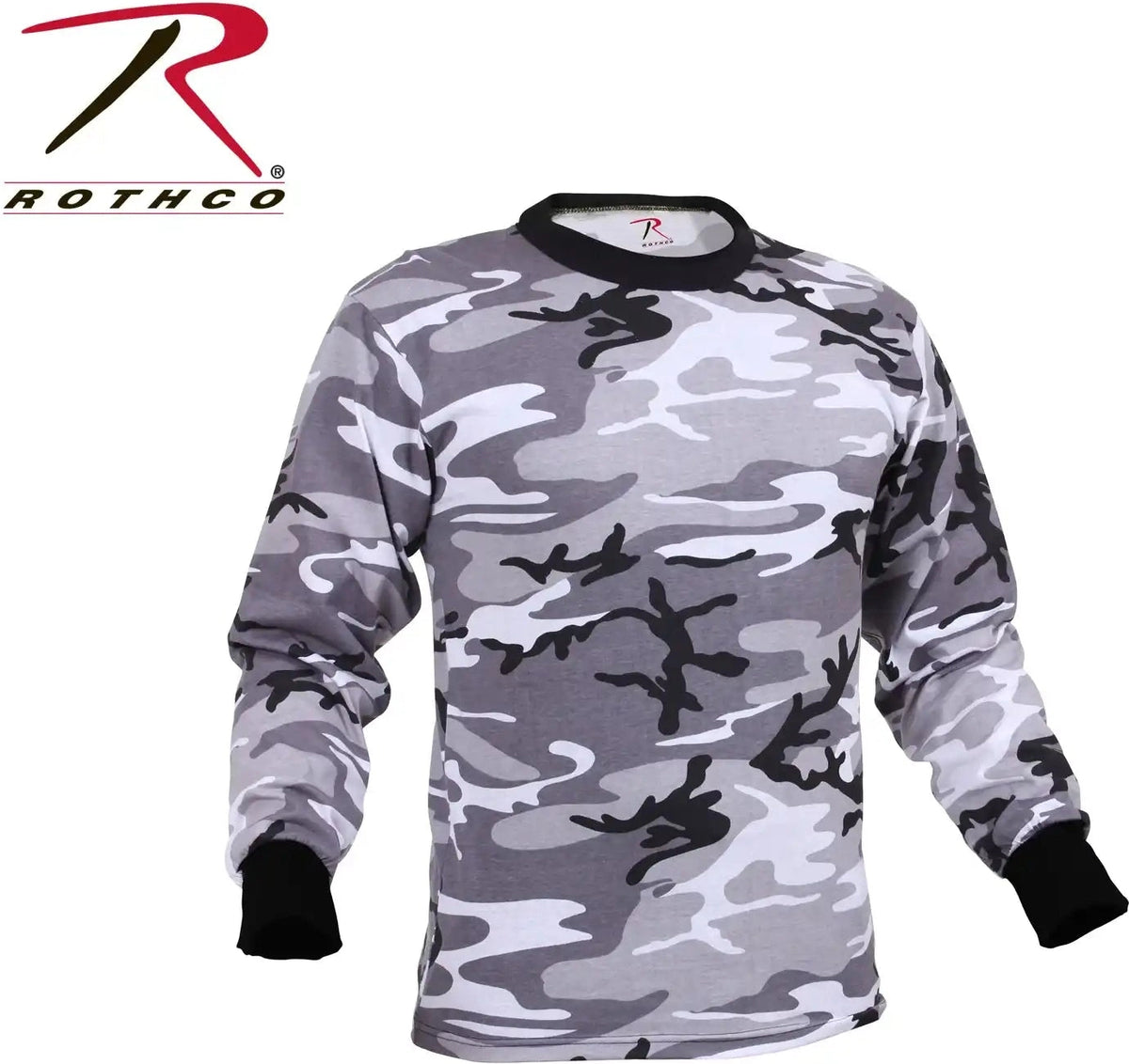 Rothco Long Sleeve Color Camo t Shirt