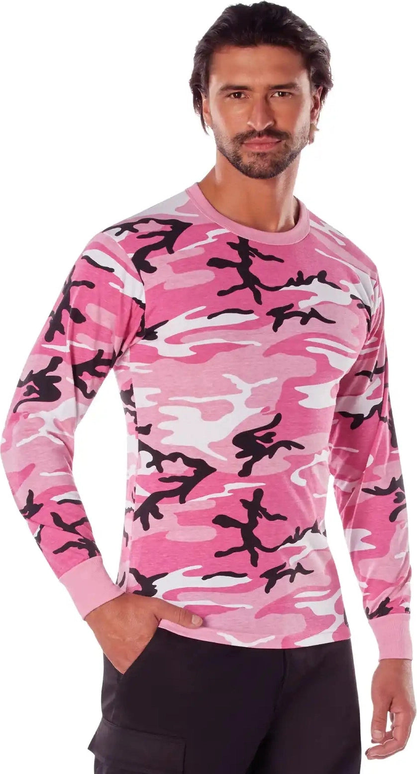 Rothco Long Sleeve Color Camo t Shirt