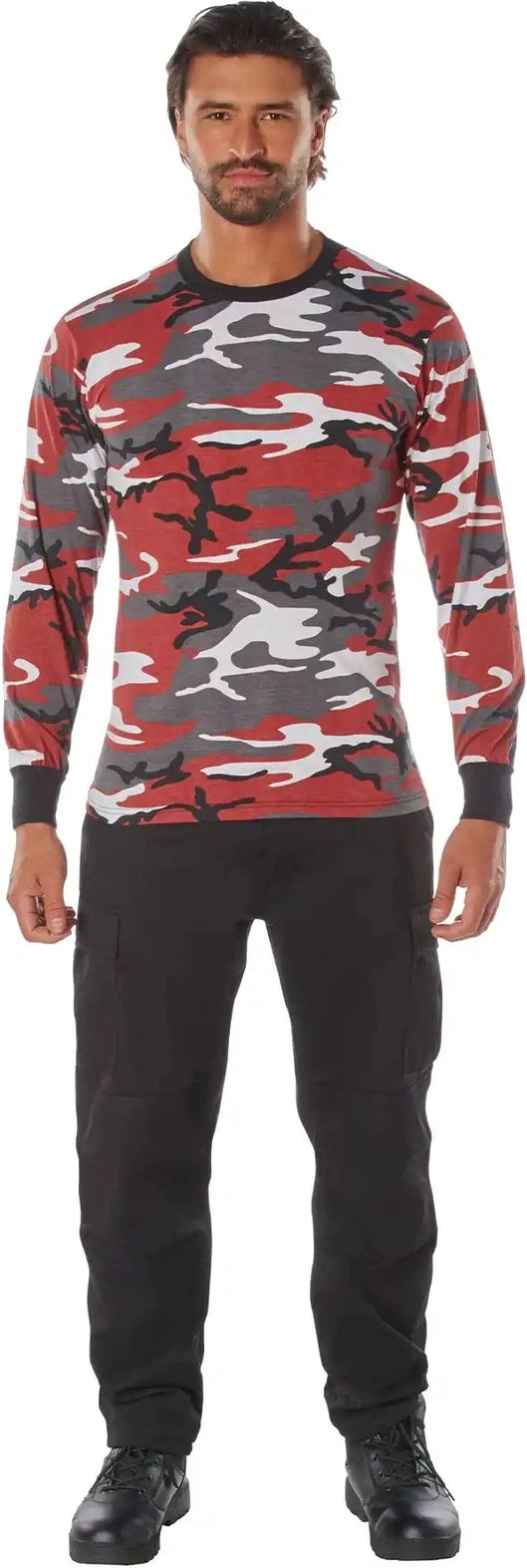 Rothco Long Sleeve Color Camo t Shirt