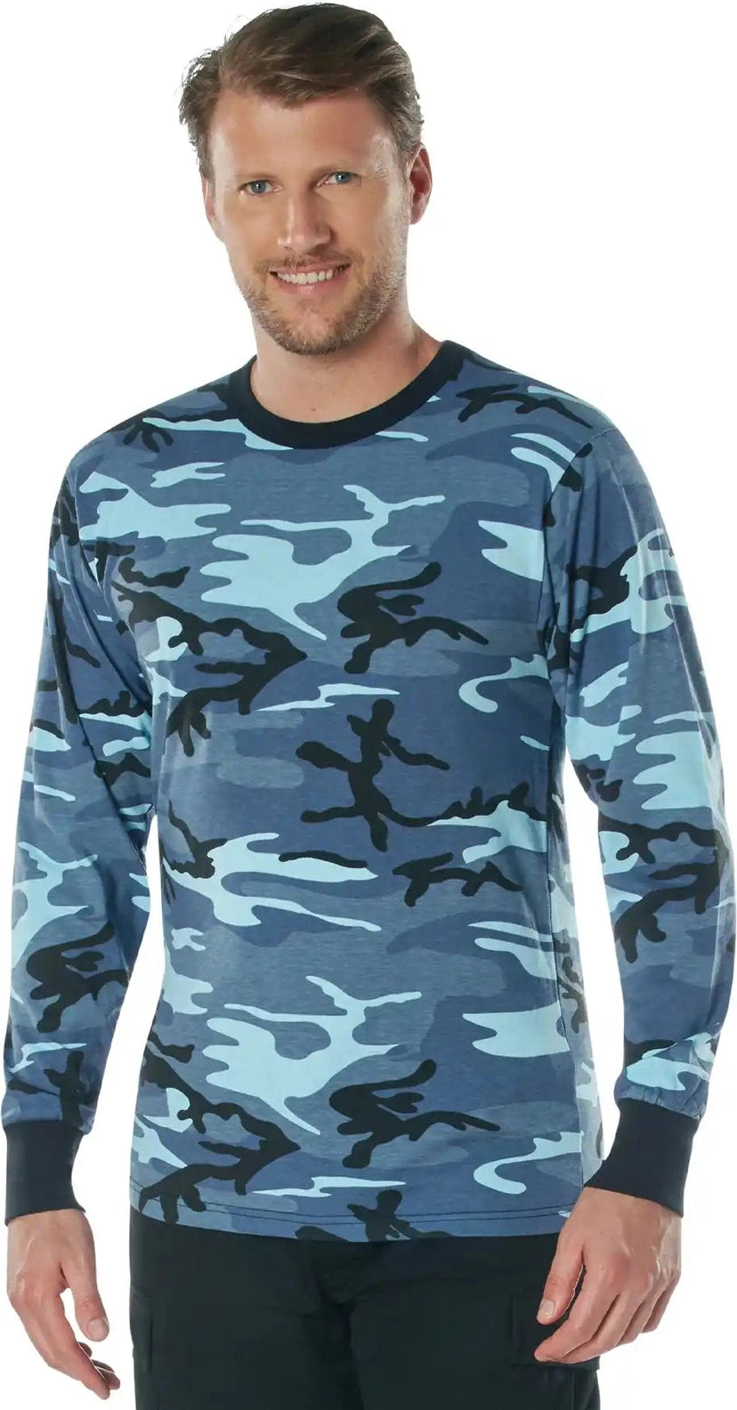 Rothco Long Sleeve Color Camo t Shirt