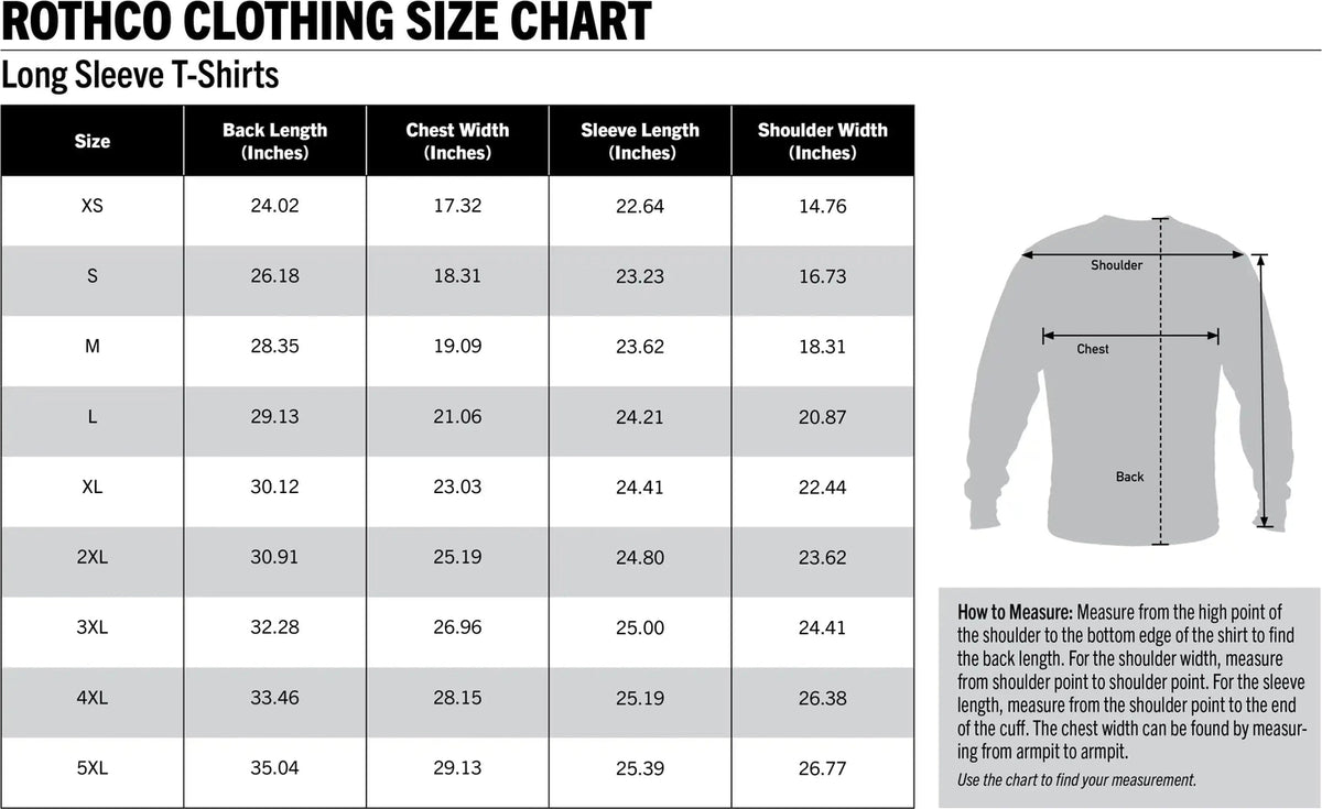 Rothco Long Sleeve Color Camo t Shirt